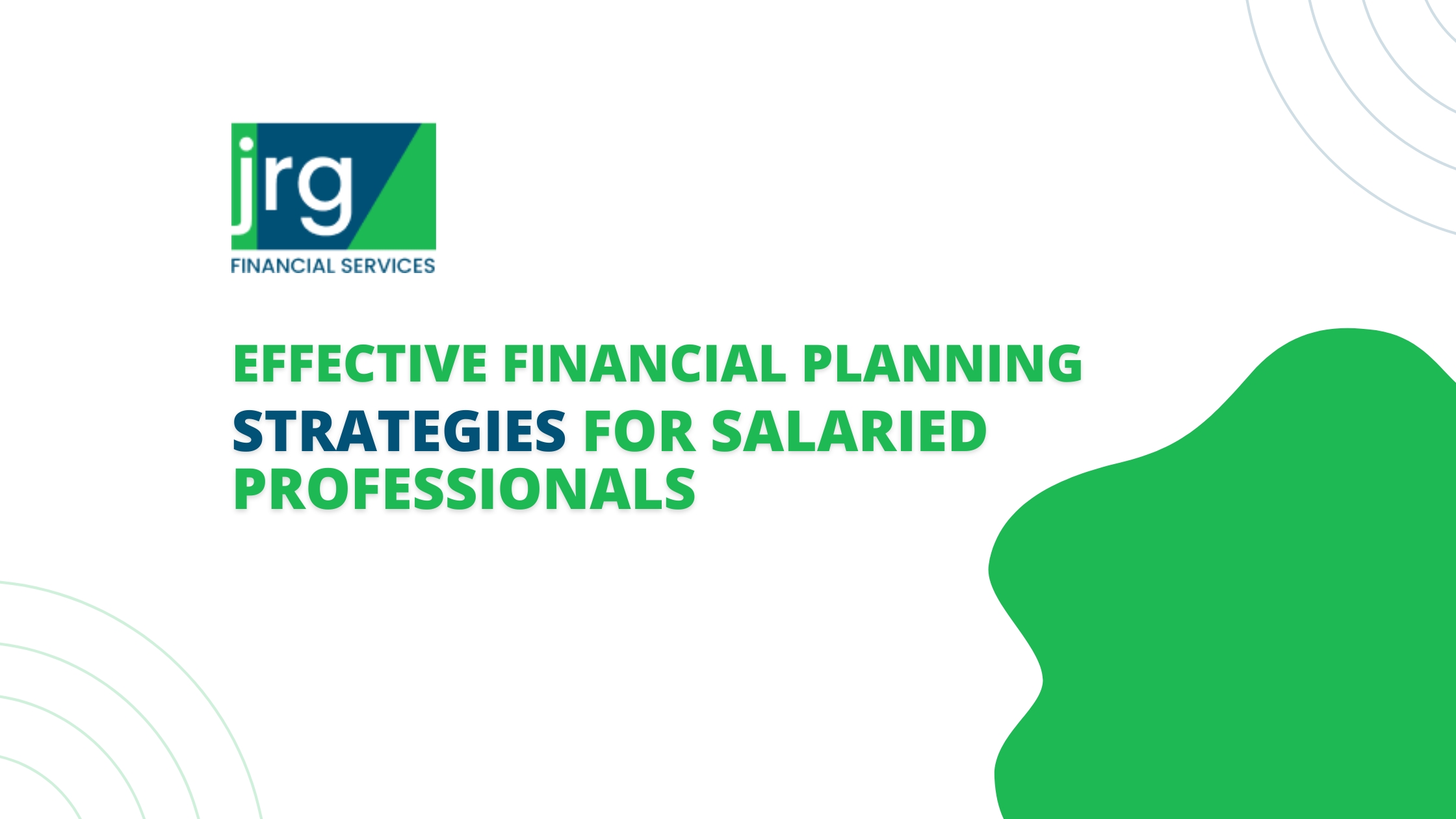 effective financial planning